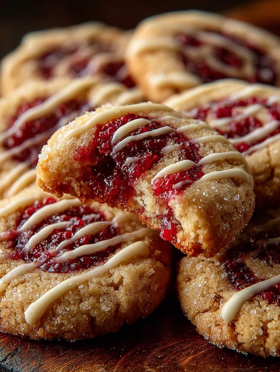 Raspberry Swirl Cookies with White Chocolate Drizzle Delight 2 Raspberry Swirl Cookies with White Chocolate Drizzle Delight - Raspberry Swirl Cookies with - main visual representation