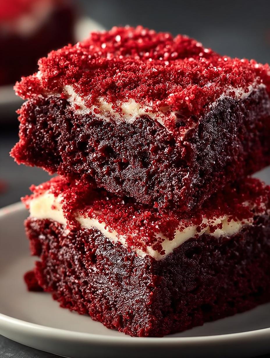 Red Velvet Brownies: 5 Decadent Recipes to Indulge In 2 Red Velvet Brownies: 5 Decadent Recipes to Indulge In - Red Velvet Brownies - main visual representation