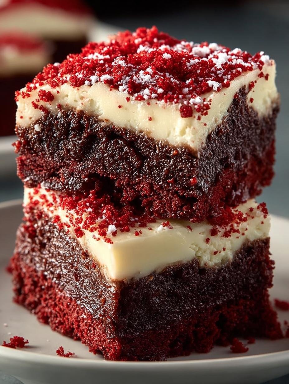 Red Velvet Brownies: 5 Decadent Recipes to Indulge In 1 Red Velvet Brownies