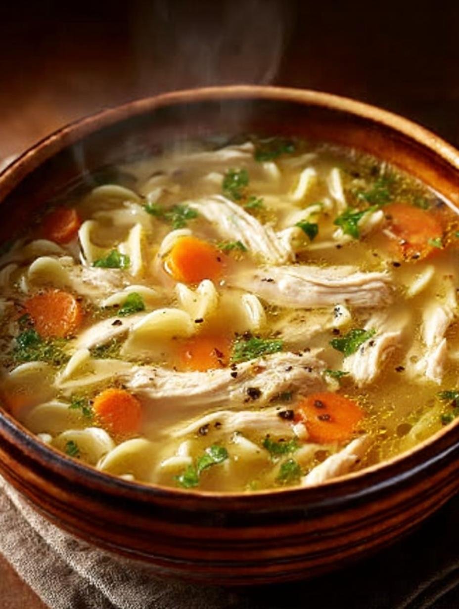 Rotisserie Chicken Noodle Soup: 5 Ingredients for Comfort 2 Rotisserie Chicken Noodle Soup: 5 Ingredients for Comfort - Rotisserie Chicken Noodle Soup - main visual representation