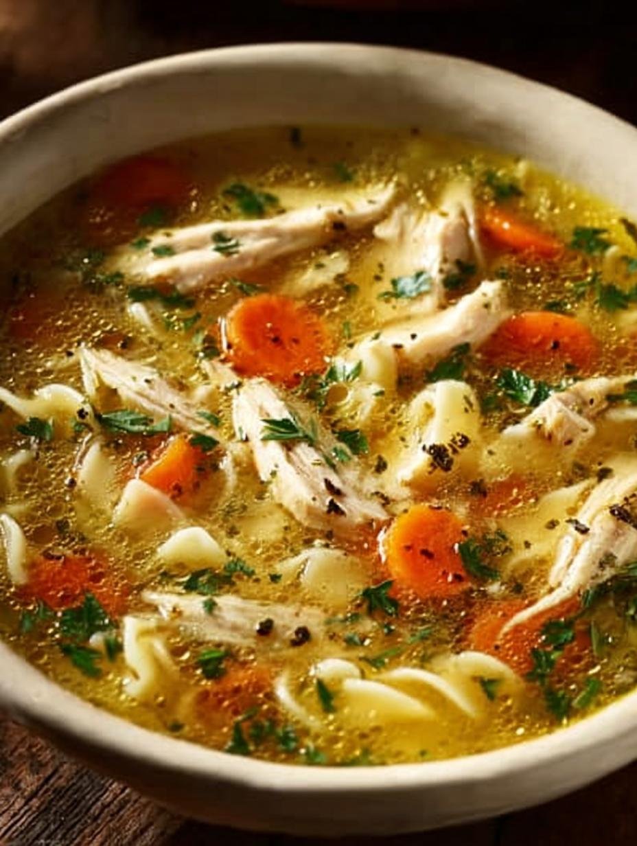 Rotisserie Chicken Noodle Soup: 5 Ingredients for Comfort 3 Rotisserie Chicken Noodle Soup: 5 Ingredients for Comfort - Rotisserie Chicken Noodle Soup - additional detail