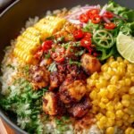 Street Corn Chicken Rice Bowl: 7 Irresistible Flavors 4 Street Corn Chicken Rice