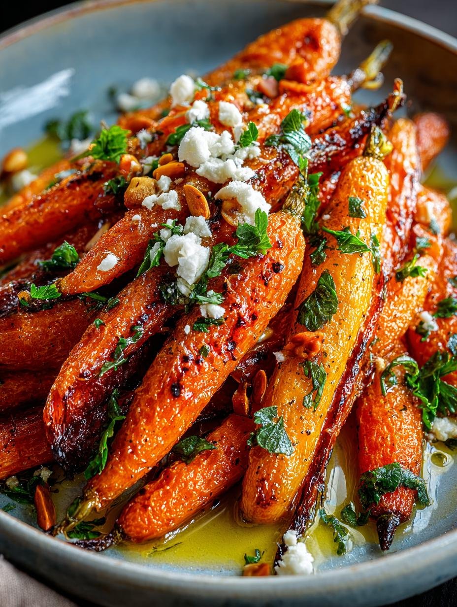 Sweet Savory Roasted Carrots with Honey Garlic Butter Recipe 3 Sweet Savory Roasted Carrots with Honey Garlic Butter Recipe - Sweet Savory Roasted Carrots - additional detail