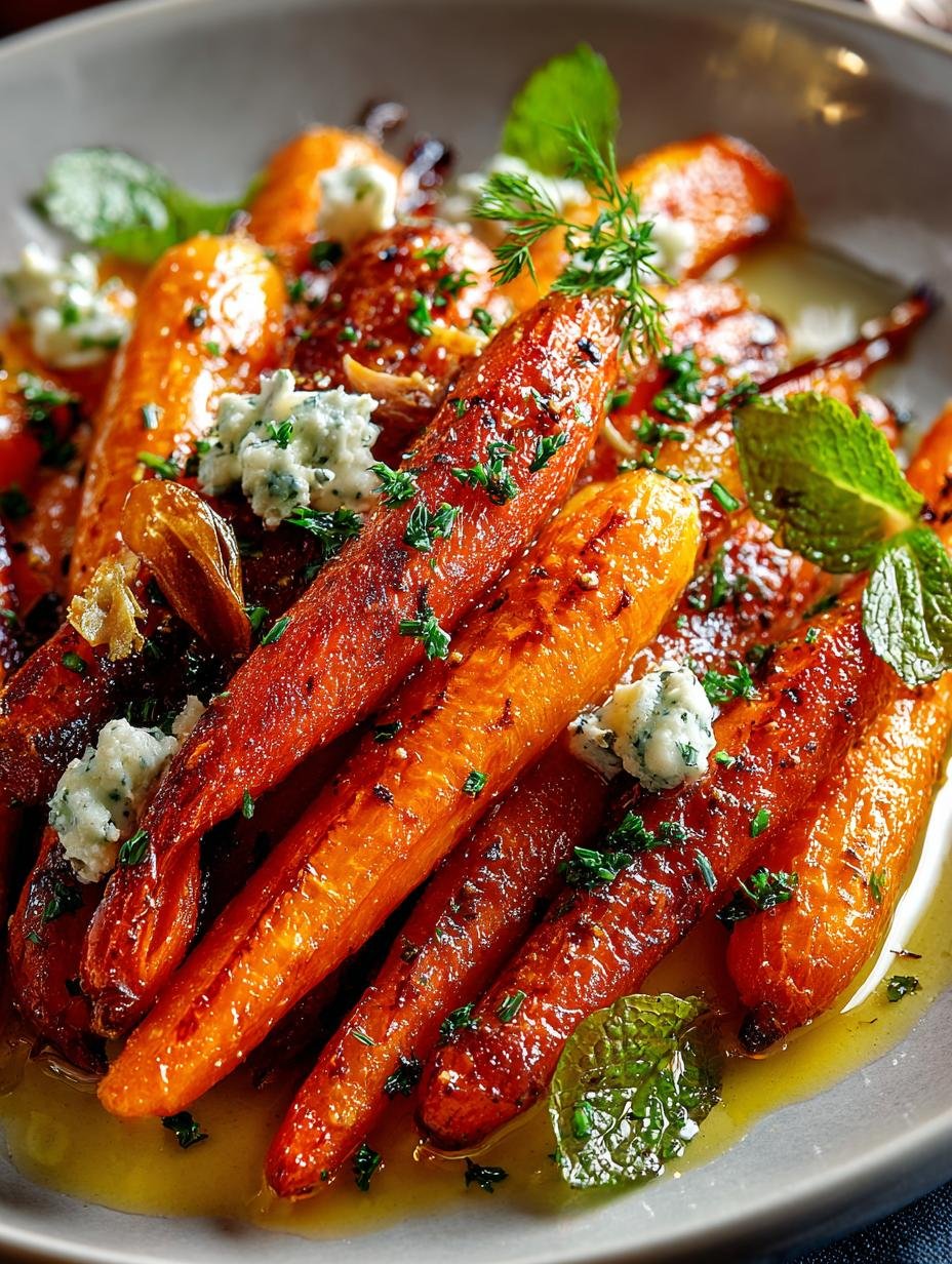 Sweet Savory Roasted Carrots with Honey Garlic Butter Recipe 1 Sweet Savory Roasted Carrots