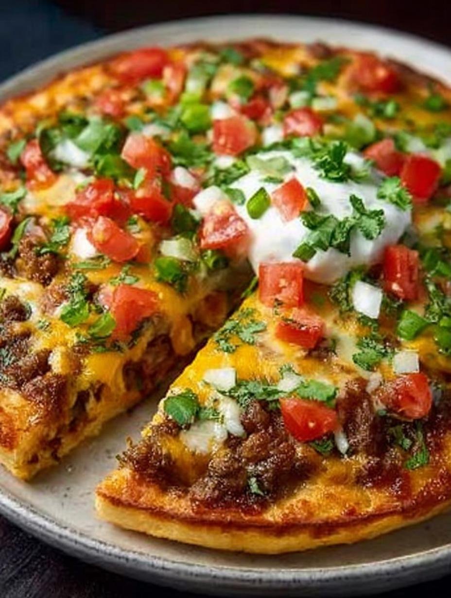 Best Taco Pizza Recipe: 7 Reasons to Love It - Taco Pizza - additional detail
