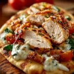 Tuscan Garlic Chicken Pita