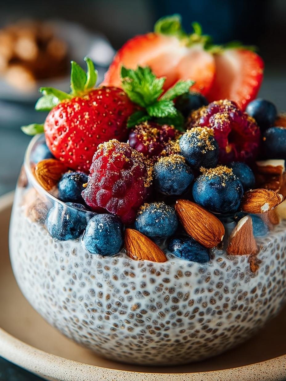 Vegan Chia Seed Pudding: 5-Minute Recipe for Breakfast - Vegan Chia Seed Pudding - main visual representation