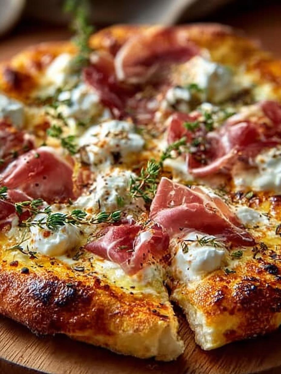 White Pizza with Prosciutto: 5 Irresistible Secrets - White Pizza with Prosciutto - main visual representation