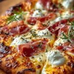 White Pizza with Prosciutto