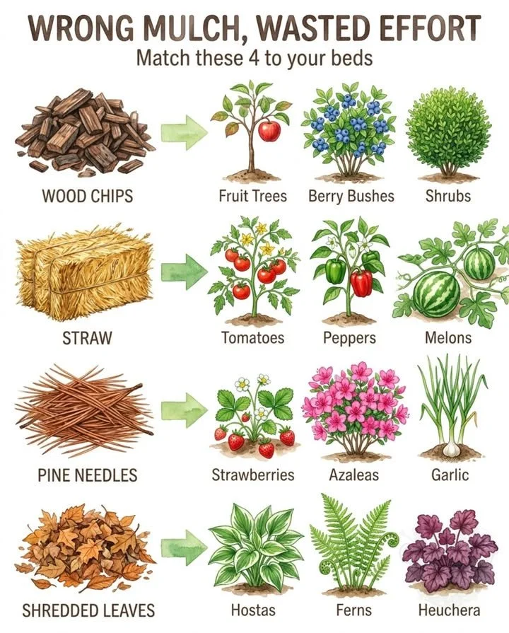 Choosing the right mulch for the best plant health and weed prevention