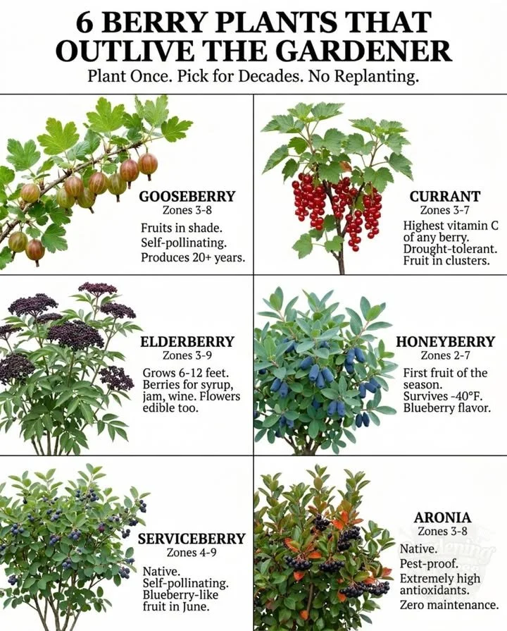 A lush berry bush thriving in a backyard garden, showcasing ripe fruits.