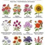 Twelve fast-establishing flowers for warm soil that support pollinators throughout the season.