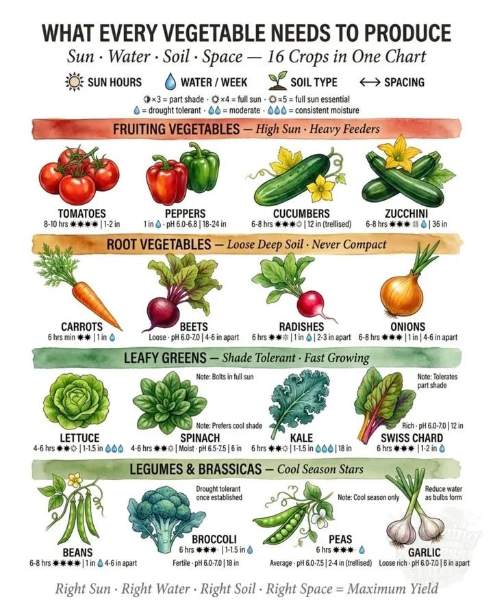 Common vegetable gardening mistakes related to sunlight and soil quality
